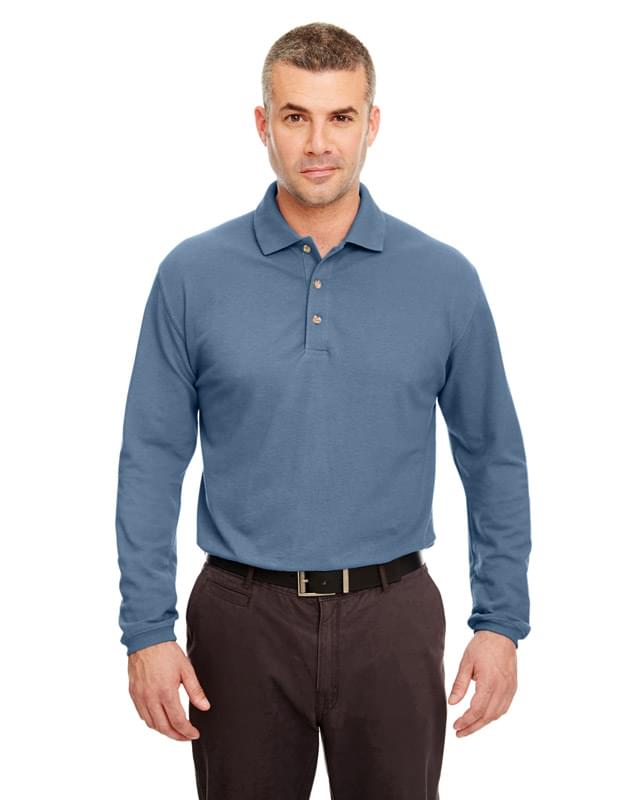 Adult Long-Sleeve Classic Piqu Polo