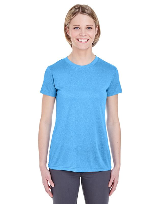 Ladies'  Cool & Dry Heathered Performance T-Shirt