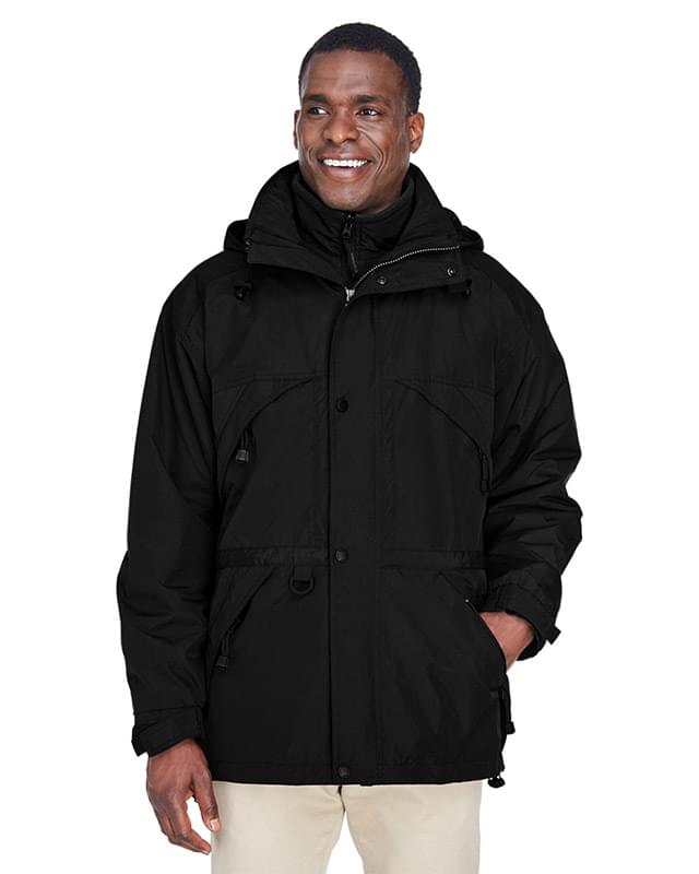 Adult 3-in-1 Parka with Dobby Trim Promotional Product Men's Jackets ...
