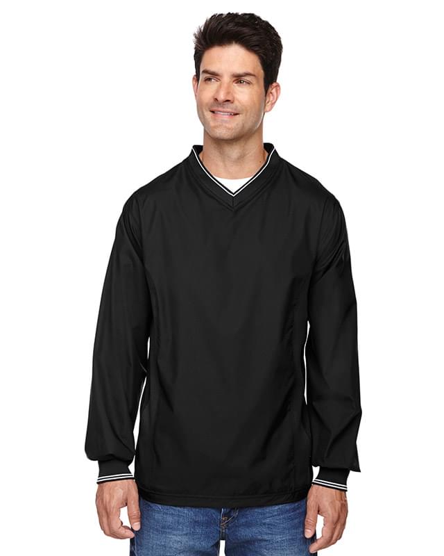 Men's V-Neck Unlined Wind Shirt