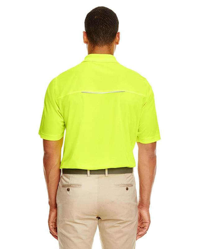 Men's Radiant Performance Piqu Polo withReflective Piping