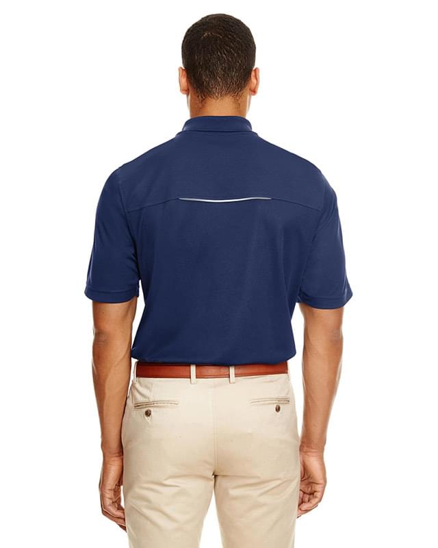Men's Radiant Performance Piqu Polo withReflective Piping