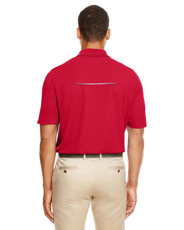 Men's Radiant Performance Piqu Polo withReflective Piping