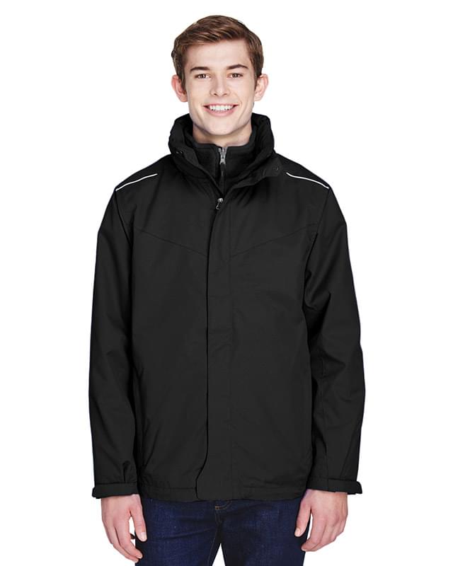 Men's Tall Region 3-in-1 Jacket with Fleece Liner