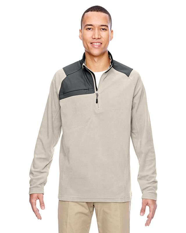 Men's Excursion Trail Fabric-Block Fleece Half-Zip