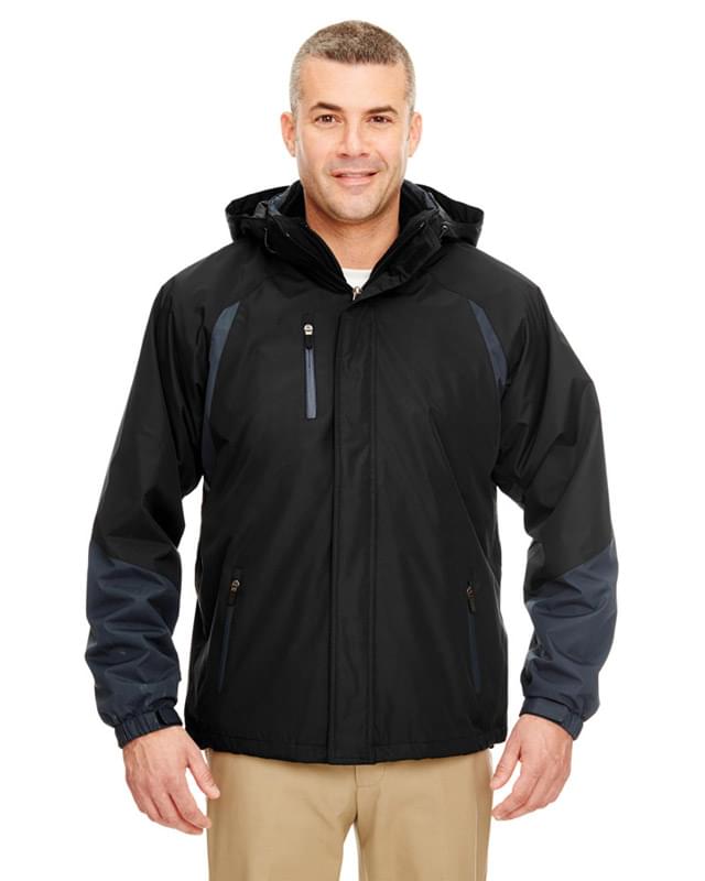 Adult Color Block 3-in-1 Systems Hooded Jacket