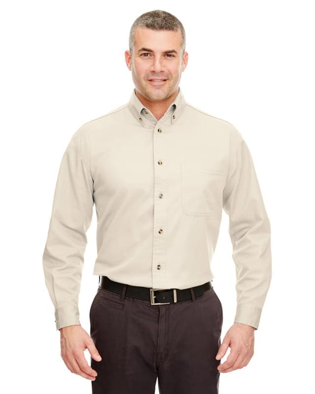 Adult Cypress Long-Sleeve Twill with Pocket
