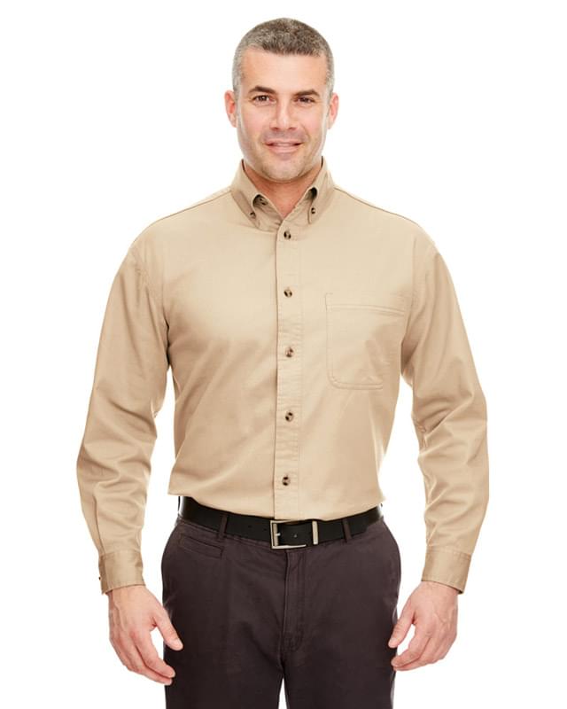 Adult Cypress Long-Sleeve Twill with Pocket