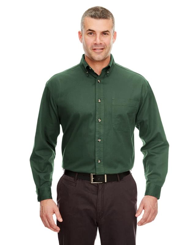 Adult Cypress Long-Sleeve Twill with Pocket