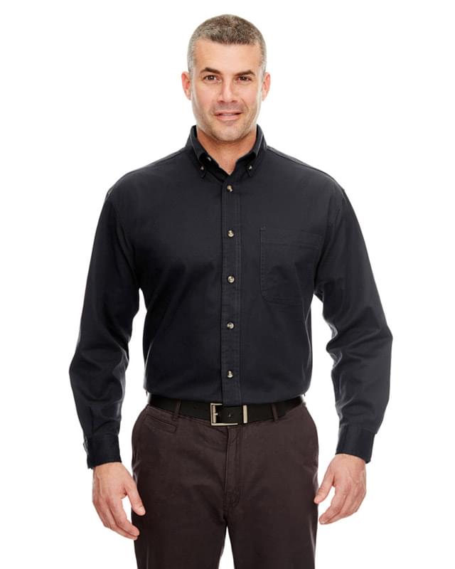 Adult Cypress Long-Sleeve Twill with Pocket