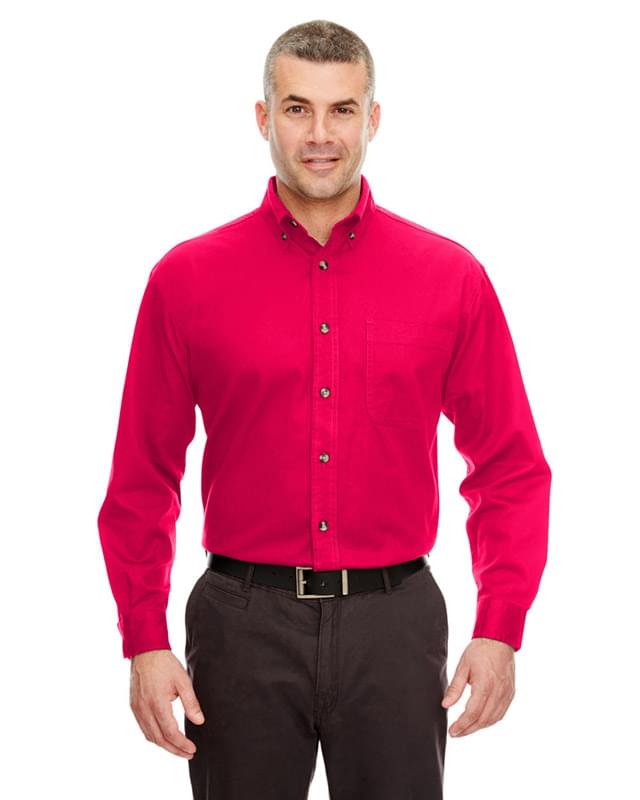 Adult Cypress Long-Sleeve Twill with Pocket