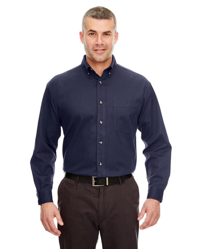 Adult Cypress Long-Sleeve Twill with Pocket