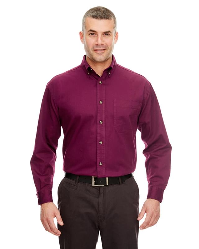Adult Cypress Long-Sleeve Twill with Pocket