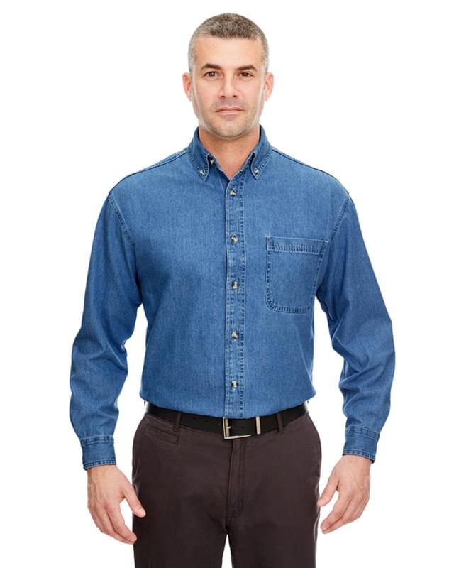 Men's Tall Cypress Denim Shirt with Pocket