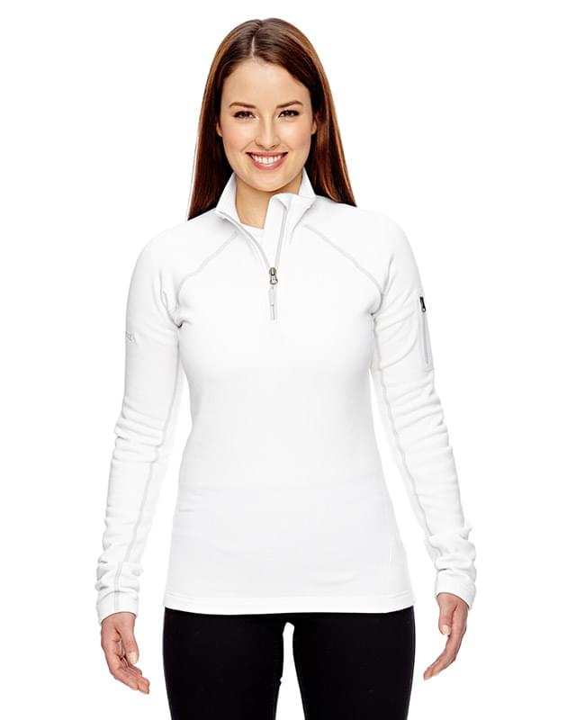 Ladies' Stretch Fleece Half-Zip