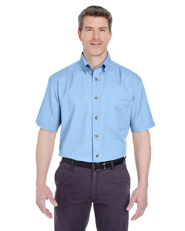 Adult Cypress Short-Sleeve Denim with Pocket