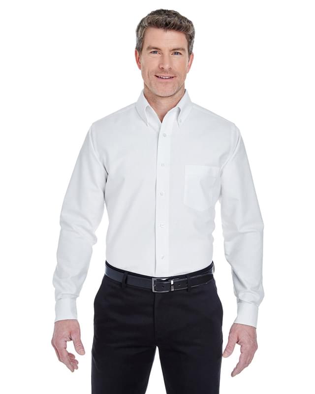 Men's Tall Classic Wrinkle-Resistant Long-Sleeve Oxford