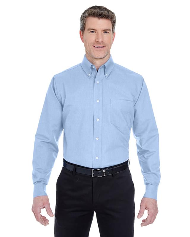Men's Tall Classic Wrinkle-Resistant Long-Sleeve Oxford