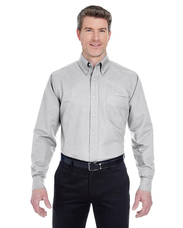 Men's Tall Classic Wrinkle-Resistant Long-Sleeve Oxford
