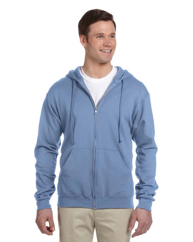 Adult 8 oz. NuBlend? Fleece Full-Zip Hooded Sweatshirt
