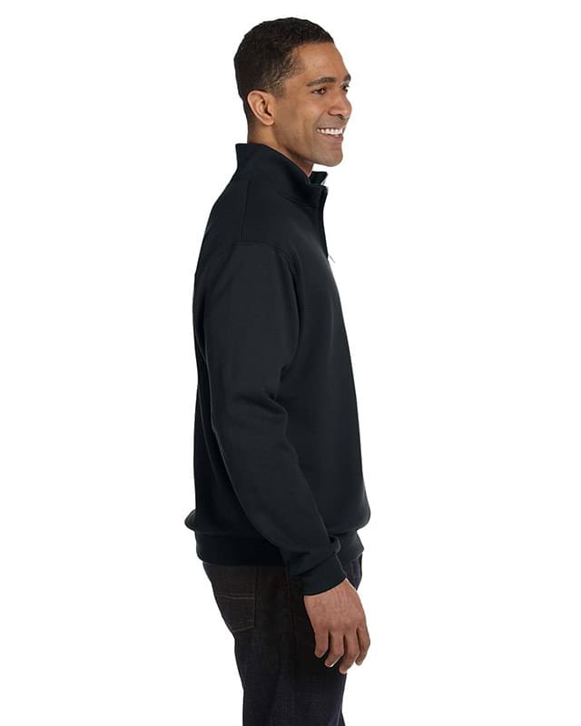 Adult NuBlend? Quarter-Zip Cadet Collar Sweatshirt