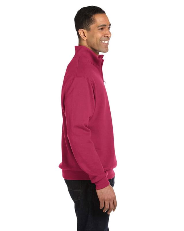 Adult NuBlend Quarter-Zip Cadet Collar Sweatshirt Adult NuBlend Quarter-Zip Cadet Collar Sweatshirt