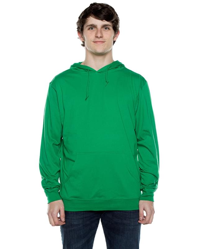 Unisex Long-Sleeve Jersey Hooded T-Shirt