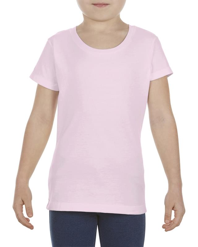 Girls' 4.3 oz., Ringspun Cotton T-Shirt Girls' 4.3 oz., Ringspun Cotton T-Shirt