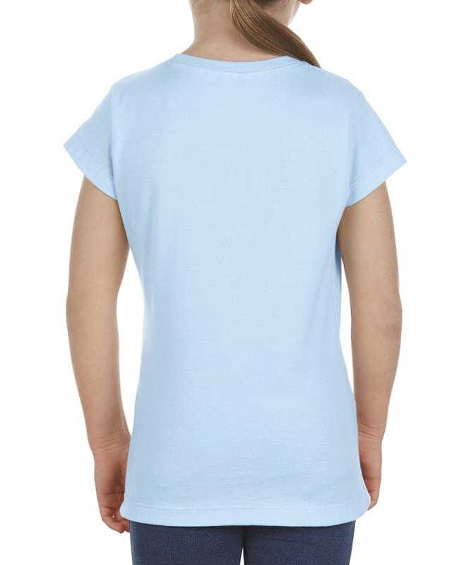 Girls' 4.3 oz., Ringspun Cotton T-Shirt Girls' 4.3 oz., Ringspun Cotton T-Shirt