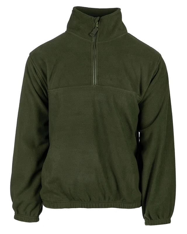 Men's Quarter-Zip Polar Fleece Pullover