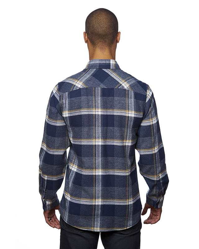 Men's Snap-Front Flannel Shirt