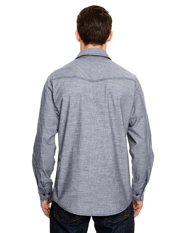 Men's Chambray Woven Shirt