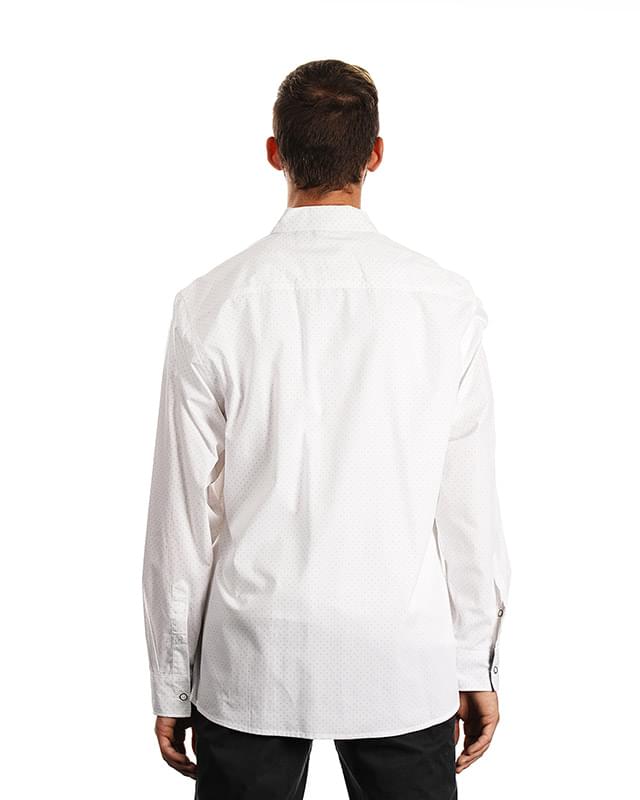 Men's Peached Poplin Woven Shirt Men's Peached Poplin Woven Shirt