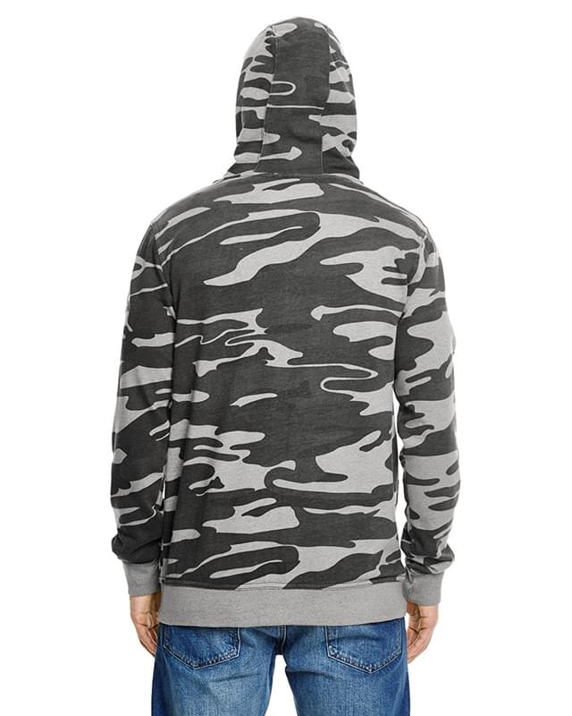 Men's  French Terry Full-Zip Hooded Sweatshirt