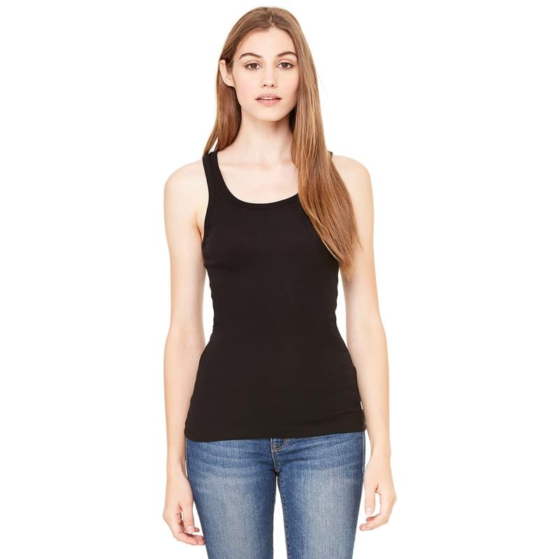 Ladies' Sheer Mini Rib Tank