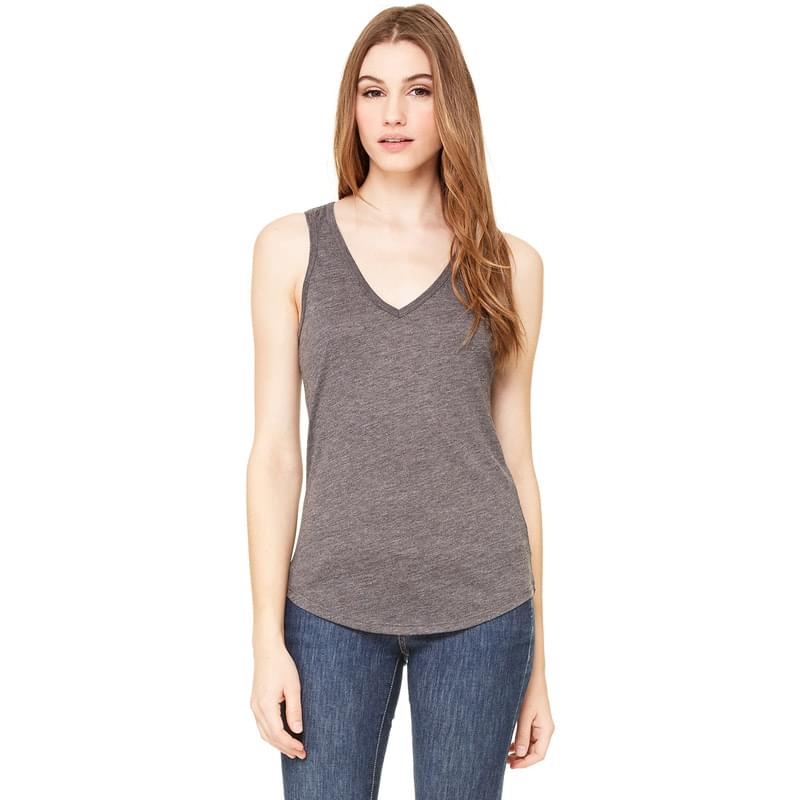 Ladies' Flowy V-Neck Tank