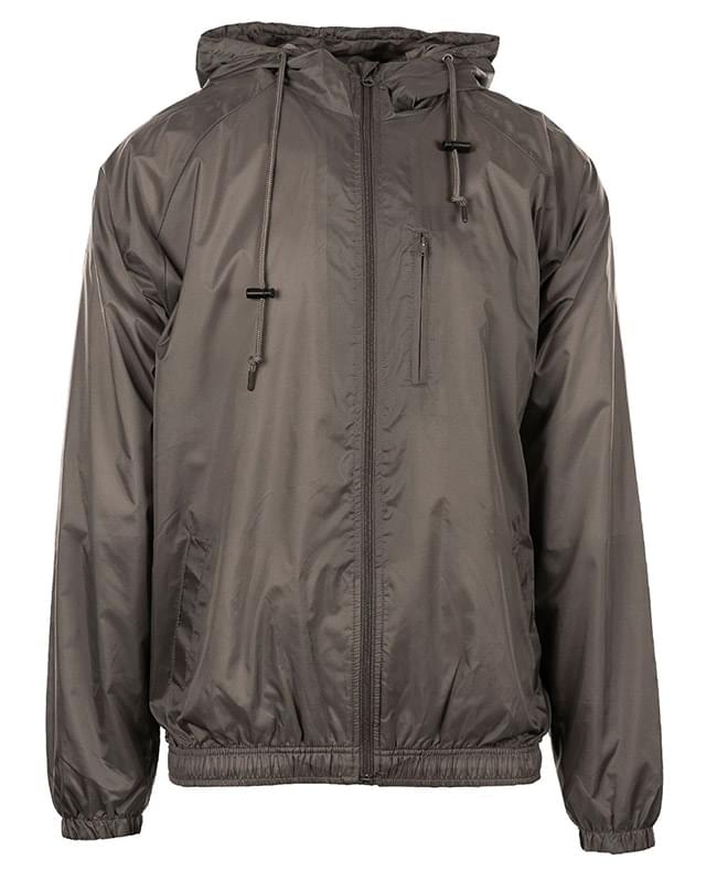 Men's Nylon Hooded Coaches Jacket
