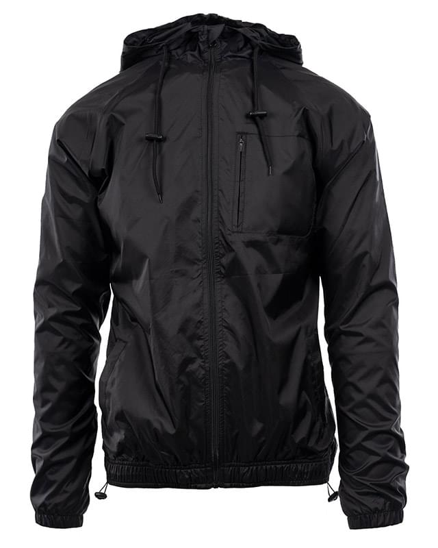 Men's Nylon Hooded Coaches Jacket