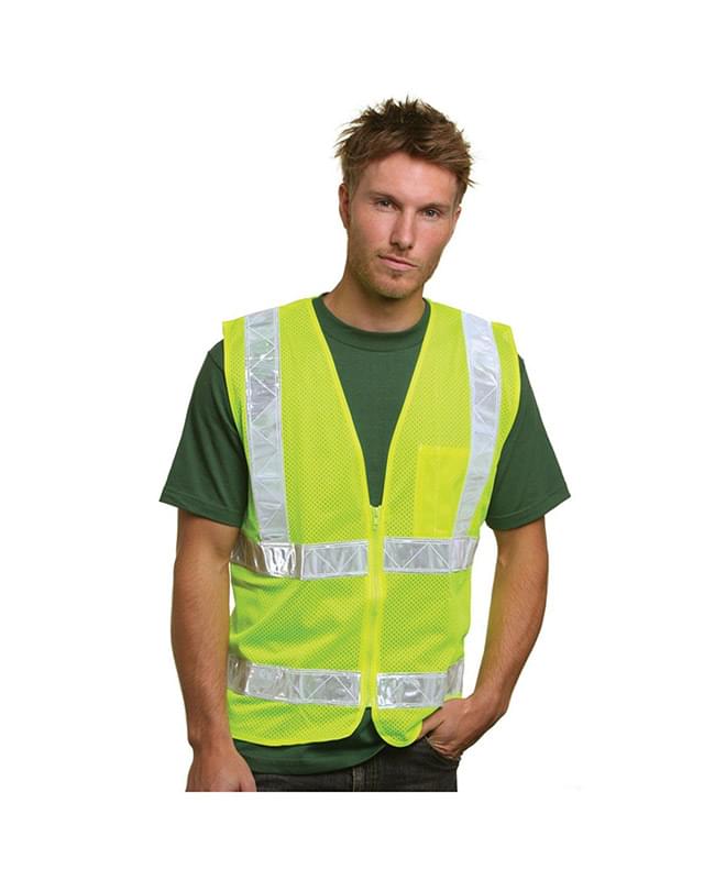 Mesh Safety Vest - Lime