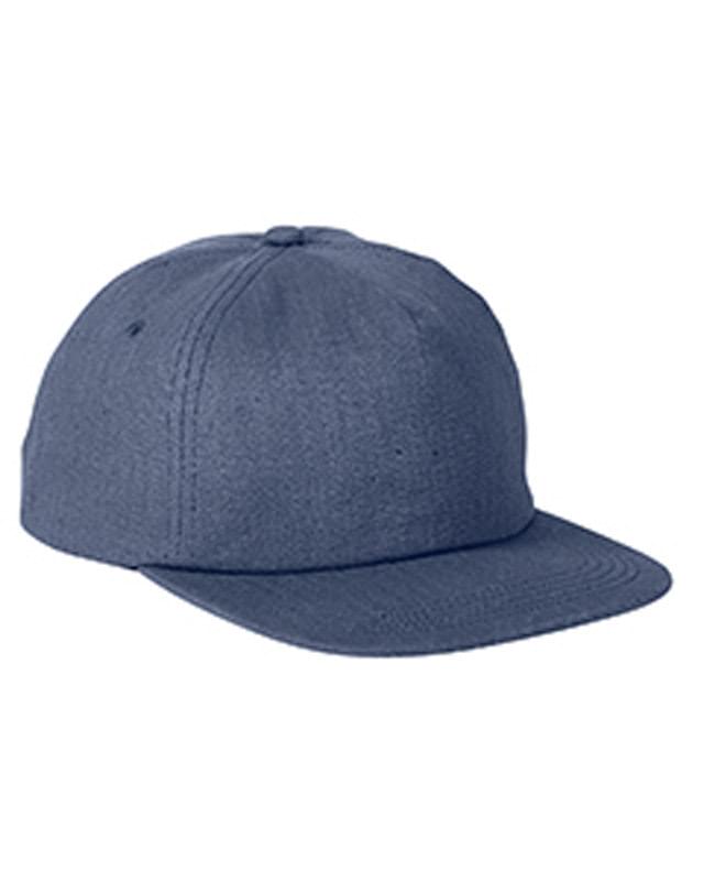 Squatty Herringbone Cap