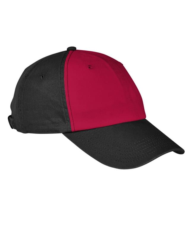 100% Washed Cotton Twill Baseball Cap