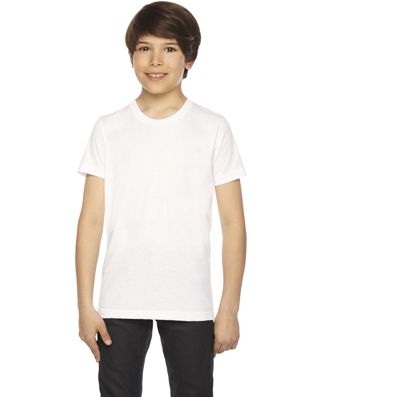 Youth 50/50 Poly-Cotton Short Sleeve Tee