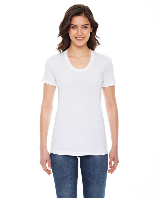 Ladies' Poly-Cotton Short-Sleeve Crewneck Ladies' Poly-Cotton Short-Sleeve Crewneck