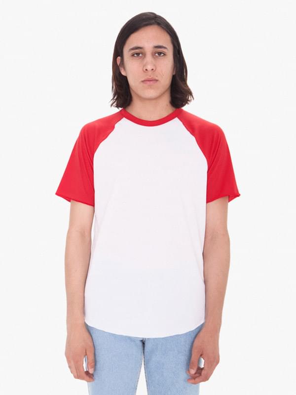 Unisex Poly-Cotton Raglan T-Shirt