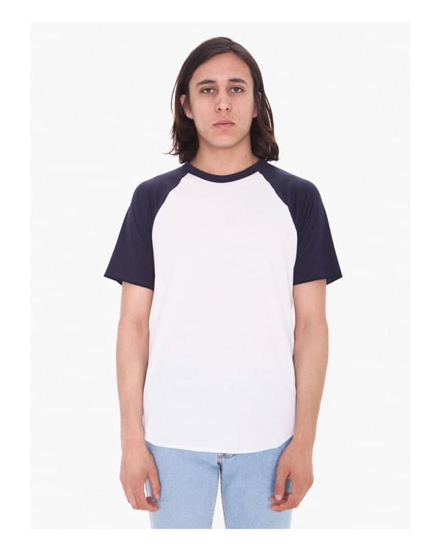 Unisex Poly-Cotton Raglan T-Shirt