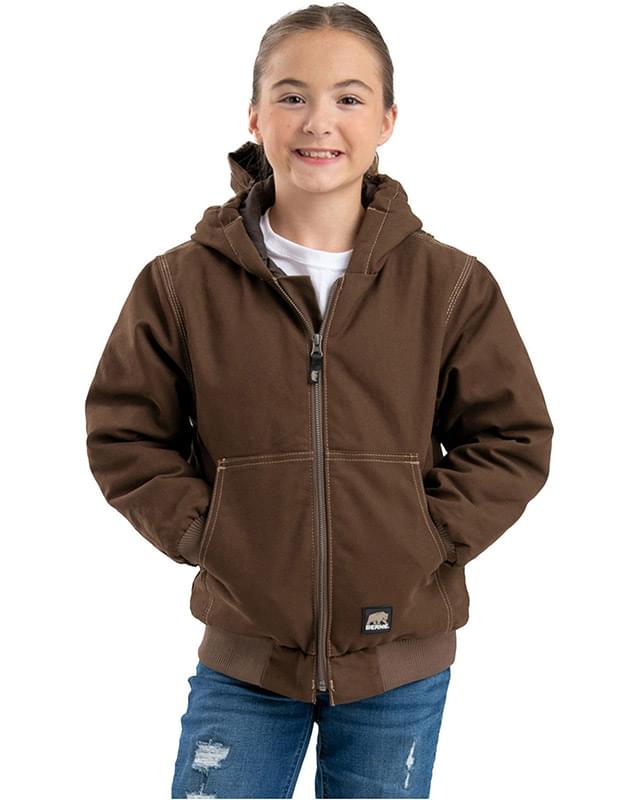 Youth Highland Softstone Duck Hooded Jacket