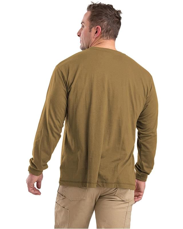 Tall Performance Long-Sleeve Pocket T-Shirt