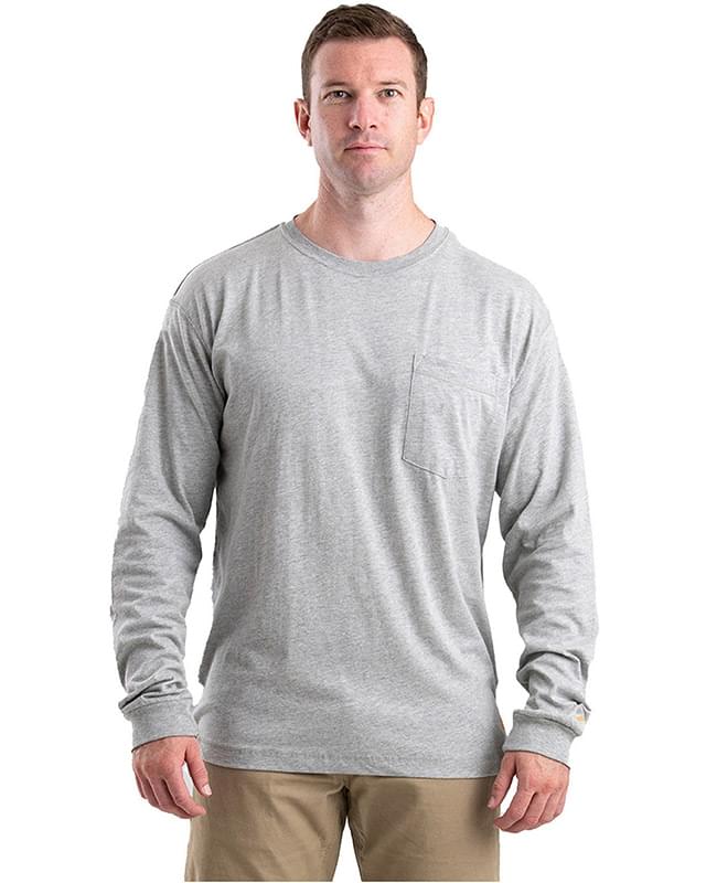 Unisex Performance Long-Sleeve Pocket T-Shirt