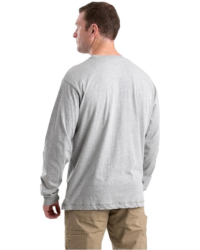 Tall Performance Long-Sleeve Pocket T-Shirt