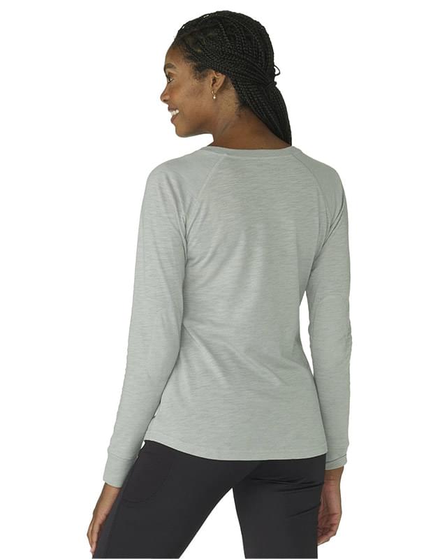 Ladies' Payton Preppy Patch Long-Sleeve T-Shirt